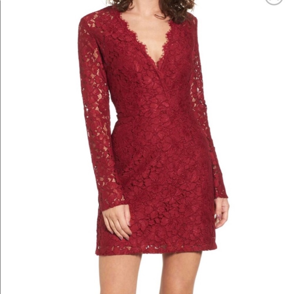 Nordstrom rack longsleeve lace dress
